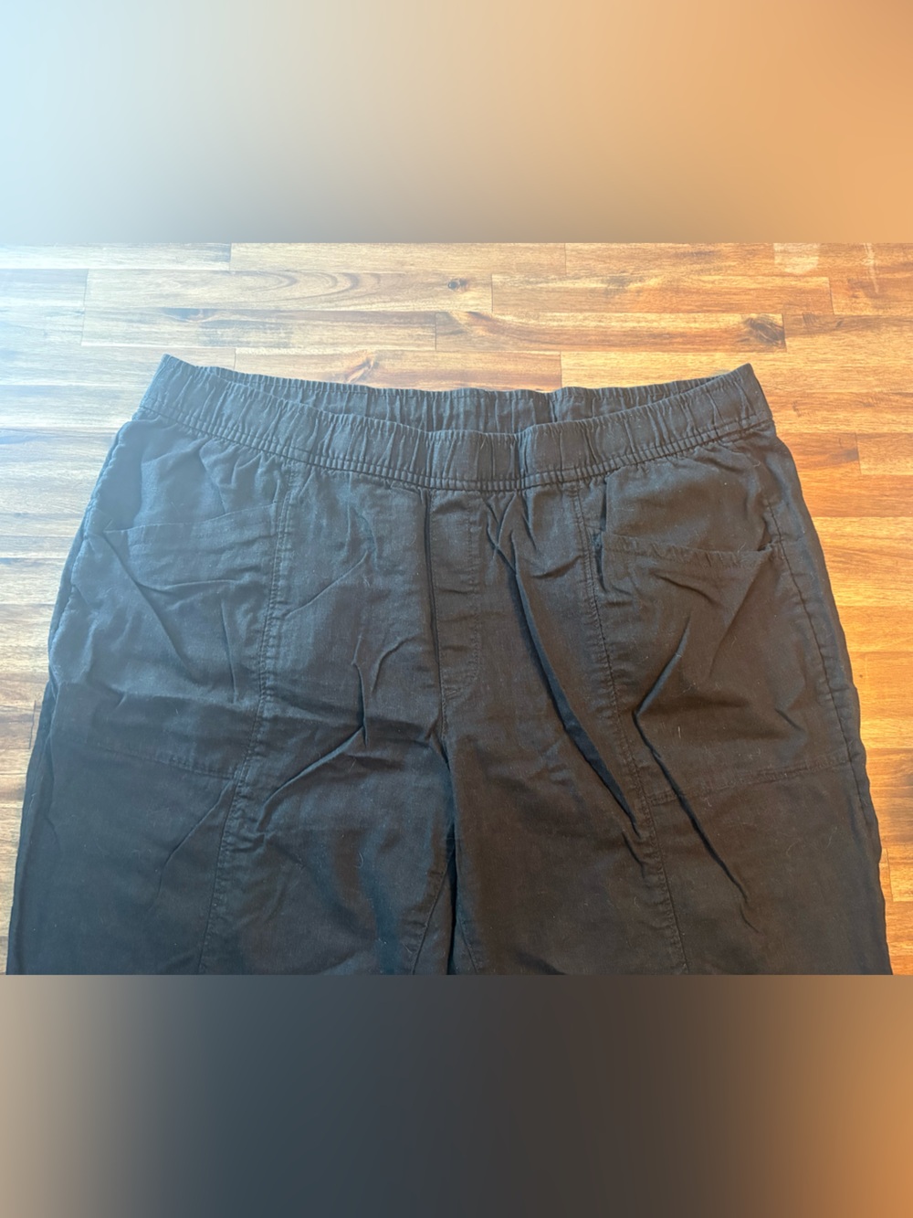 Black Linen Pants